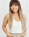 Long Straight Synthetic Wigs 26''