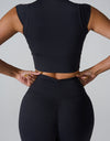 Mock Neck Active Tank