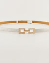 PU Skinny Belt