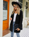 Long Sleeve Pocketed Cardigan