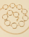 Circle Ring Chain Belt