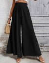 Tied High Waist Wide Leg Pants