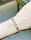 1.8 Carat Moissanite 925 Sterling Silver Bracelet