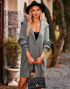 Dropped Shoulder Long Sleeve Cardigan