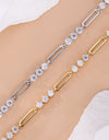 1.8 Carat Moissanite 925 Sterling Silver Bracelet
