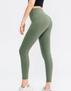 Wide Waistband Slim Fit Long Sports Pants