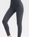 Wide Waistband Slim Fit Long Sports Pants