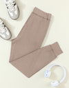 Drawstring Joggers with Pockets