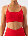 Spaghetti Strap Active Bra