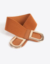 Double D Buckle PU Belt