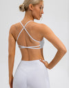Crisscross Spaghetti Strap Active Cami