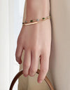 Alloy Double-Layered Bracelet
