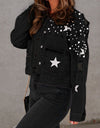 Bead Detail Denim Jacket