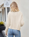 Button Down Exposed Seam Cardigan