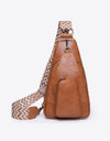 Adored Take A Trip PU Leather Sling Bag