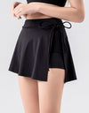 High Waist Active Skort with Pockets
