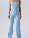 Sleeveless Straight Active Jumpsuit