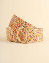Multicolored Wide Belt