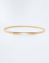 Elastic Iron Skinny Belt