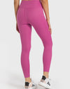 High Waist Ankle-Length Yoga Leggings