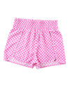 Leopard Elastic Waist Shorts