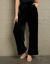 Loose Fit High Waist Long Pants with Pockets