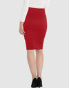 High Waist Wrap Skirt