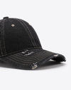 Distressed Adjustable Baseball Cap