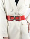 Double D Buckle PU Belt