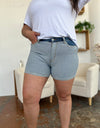 Judy Blue Full Size Color Block Denim Shorts