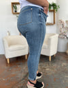 Judy Blue Full Size Cuffed Hem Slim Jeans