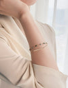 Alloy Double-Layered Bracelet