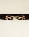 Alloy Buckle Elastic Belt