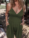 V-Neck Spaghetti Strap Romper