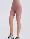 Wide Waistband Sports Shorts