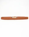 Zinc Alloy Buckle Elastic PU Belt