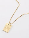 Stainless Steel 18K Gold-Plated Necklace