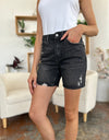 Judy Blue Full Size High Waist Rigid Magic Denim Shorts