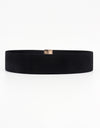 Alloy Buckle Elastic Belt