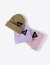 HAPPY Contrast Beanie