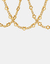 18K Gold-Plated Titanium Steel Bracelet