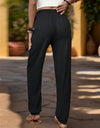 Textured High Waist Joggers
