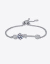 2 Carat Moissanite 925 Sterling Silver Bracelet