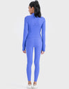 Zip-Up Long Sleeve Sports Jacket