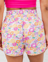 Printed High Waist Shorts