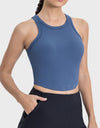 Round Neck Racerback Active Tank
