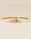 PU Skinny Belt