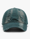 Distressed Adjustable Cotton Baseball Cap