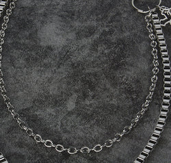 Double-Layered Cross Waist Chain