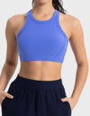 Wide Strap Cropped Sport Tank